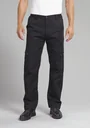 Outdoorhose mit Baumwollfutter, Farbe schwarz, Gr.48