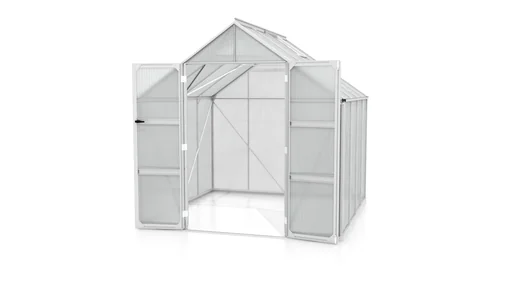 "Gewächshaus Domus 6700 HKP 6 mm, Farbe alu image"