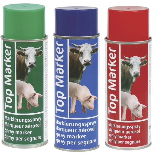 "Viehzeichenspray 500 ml, blau Top Marker image"