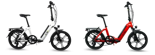 "Unisex City E-Bike 20 Zoll, Rahmenhöhe 37 cm, 7-Gang Kettenschaltung, Gala red (Faltrad) image"