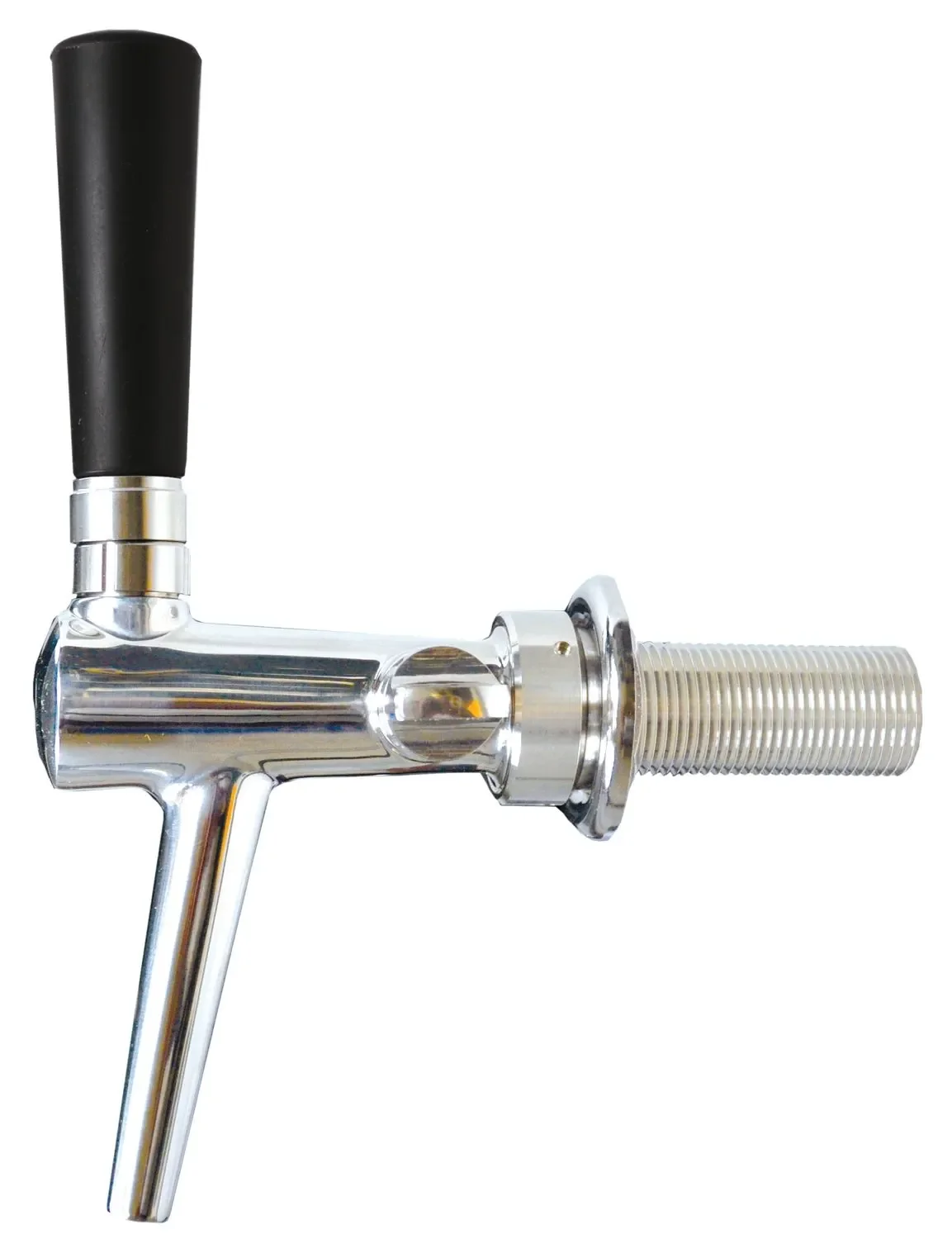 "Zapfhahn, Kompensatorhahn, Bierzapfhahn, Schankhahn - C-TAP, Chromnickelstahl, Perfekte Schaumqualität & Langlebigkeit, Gewindelänge: 55 mm image"