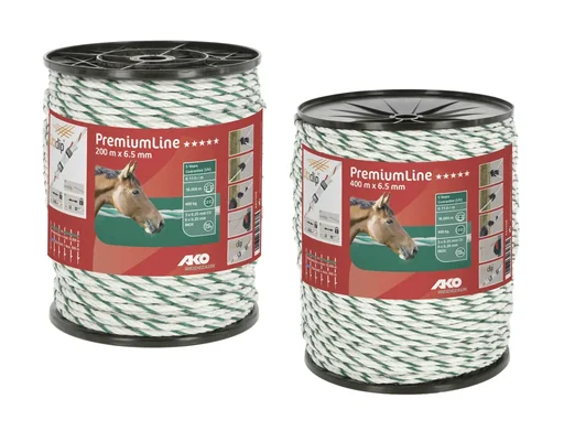 "Weidezaunseil Premium Line, 200 m, 6,5 mm image"
