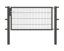 Einzeltor Flexo mit Zubehör, anthrazit/ Breite 150 cm, Höhe 80 cm