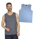 Tank Top, Farbe hellblau/melange, Gr.XL