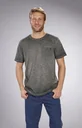 T-Shirt, Farbe oliv-meliert, Gr.L