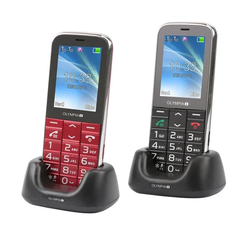 "Großtasten Mobiltelefon Joy II in schwarz image"