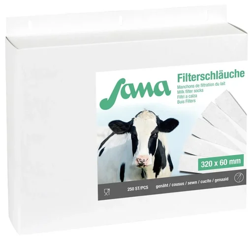 "Milchfilter 820 x 75/78 mm genäht, 75 g, 200 St. image"