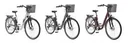 Unisex Alu-City E-Bike, 28 Zoll, 7-Gang Kettenschaltung, weiß, Multitalent RC822