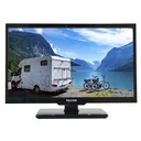 24 Zoll LED TV mit DVD Player, 12/24 und 230 Volt