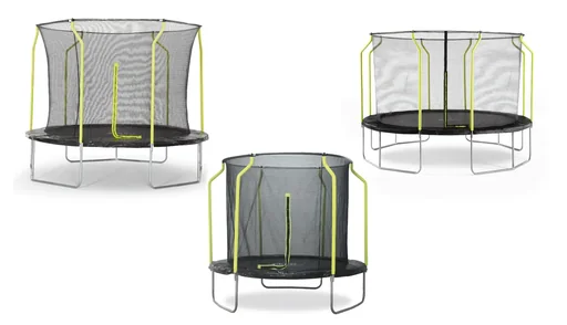 "Springsafe Trampolin Wave 426 cm mit Sicherheitsnetz   Outdoor-Trampolin, Durchmesser 426 cm, rund image"
