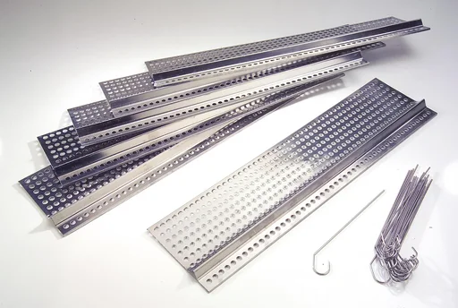 "Edelstahl Dachrinnenschutz 6 Platten je 50 cm Länge/ 15 cm Tiefe image"