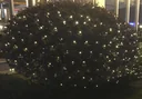 LED Lichternetz mit 120 warmweißen LEDs, 2x2 m