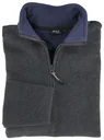 Fleeceshirt mit Reißverschluss, Farbe anthrazit, Gr.M