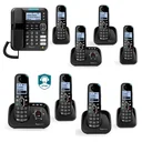 Schnurlos Großtastentelefon mit 2 Handteilen