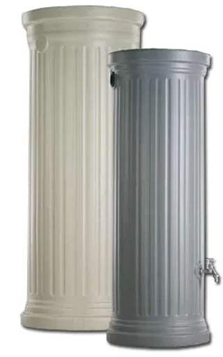 "Säulentank / Regentonne "CLASSIC line", Sandbeige, 500 Liter. image"