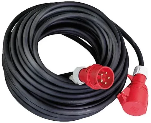 "CEE Verlängerungskabel 10 m, schwere Gummileitung H07RN-/ 5G1,5 mm² image"