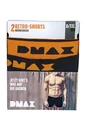 Retroshorts im Doppelpack, Farbe schwarz, Gr. XXL