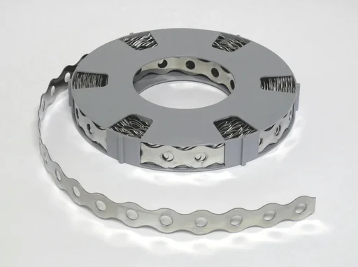 "Lochband 19 mm x 10 m mit Kunststoff Ummantelung image"