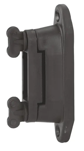 "Profi Eck-/Streckenisolator für 4 cm-Band, schwarz, 10 Stück image"