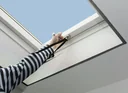 Fliegengitter für Dachfenster, anthrazit = brillante Durchsicht