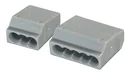 Stecklemmen, 100 Stk, 3 x 1,0 - 2,5 mm², grau