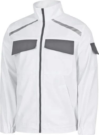 "Berufsjacke EXTREME, weiss-grau, Gr. XL image"