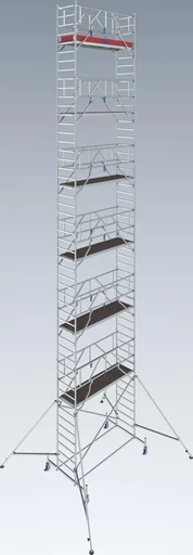 "STABILO Fahrgerüst Serie 10, Feldlänge 2,50 m, Arbeitshöhe ca. 14,40 m image"