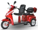 Elektromobil 503 Rot 2 Sitzer, 25 km/h mit 20 Ah Lithium Akku