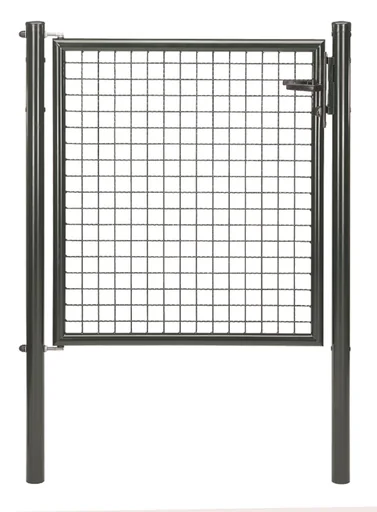 "Wellengitter-Einzeltor , anthrazit-metallic, Breite 125 cm, Höhe 100 cm image"