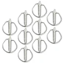 Klappsplinte, Stärke 10 mm, 10 Stück