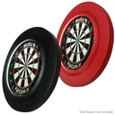 Dartscheiben Umrandung mit Beleuchtung rot