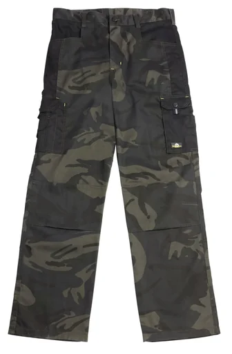 "Bundhose mit Cargotasche und Hammerschlaufe, Farbe oliv camouflage, Gr.50 image"