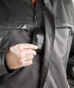 Winterjacke YUKON, Farbe schwarz/grau, Größe M