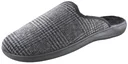 Pantoffel, Farbe grau kariert, Gr.40