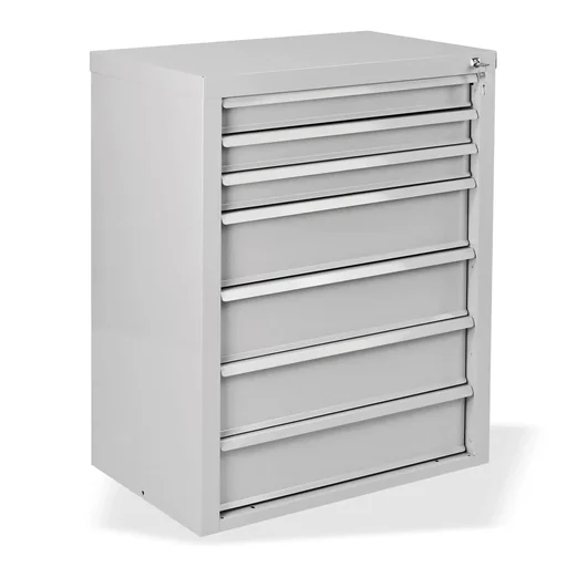 "Schubladenschrank / Werkzeugschrank mammut, 7 Schubladen, RAL 7035 image"