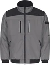 Funktionsblouson, grau-schwarz, Gr. XL
