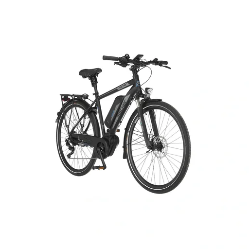 "Herren E-Bike Trekking, 28 Zoll, Rahmengröße 50cm, 10-Gang Kettenschaltung, schwarz matt, VIATOR ETH 1861 image"