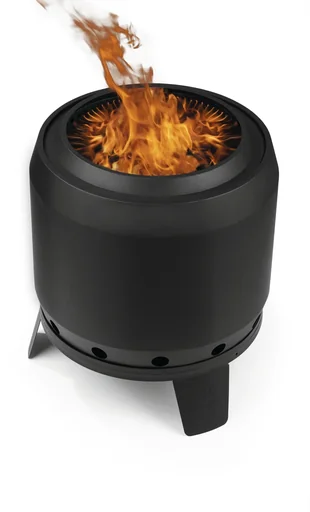 "Feuerkorb rauchfrei, 68 cm, Schwarz image"