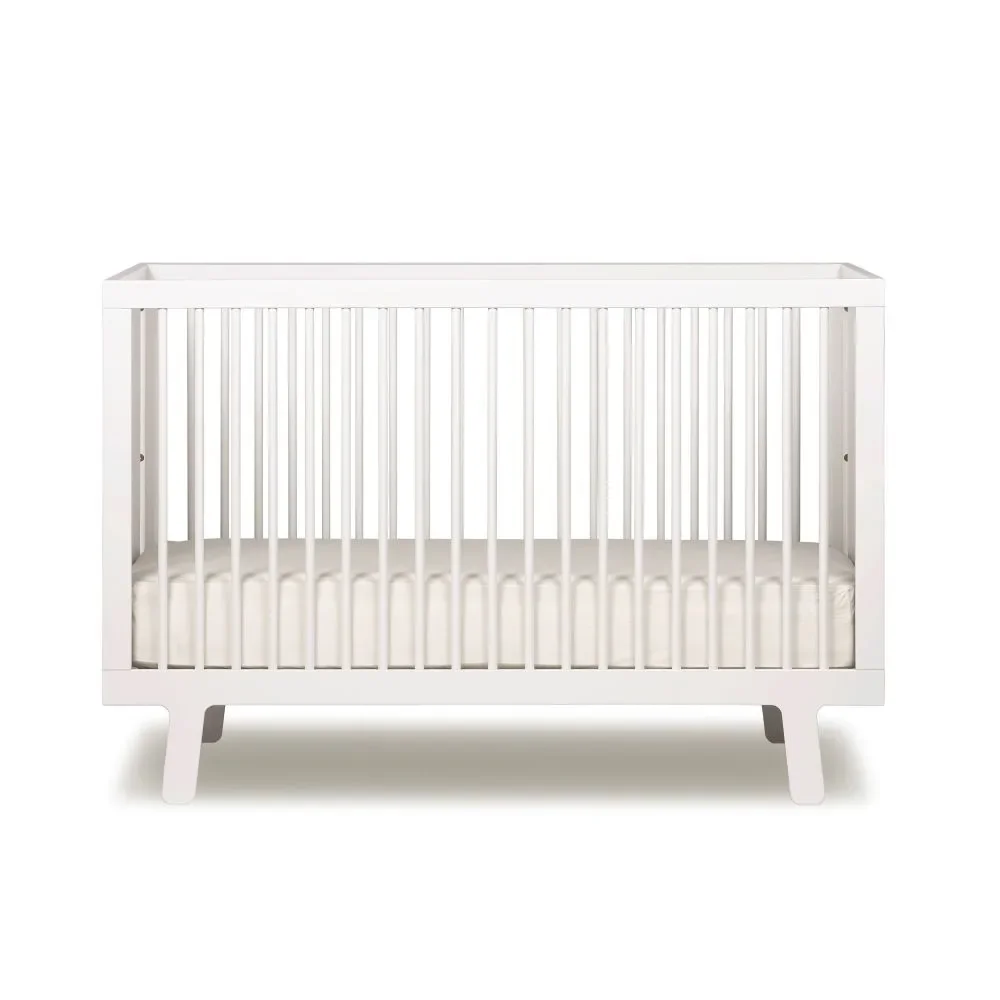 "Oeuf Babybett Sparrow weiß 70 x 140 image"