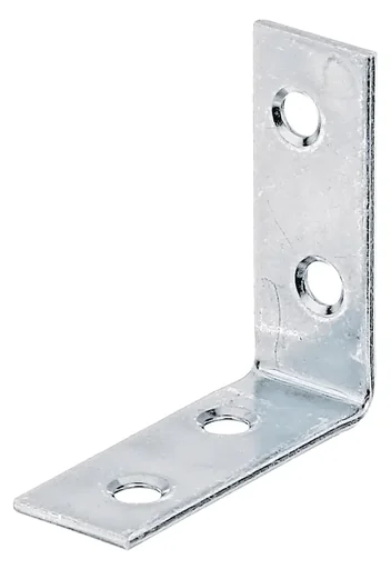 "Stuhlwinkel, verzinkt, 40 x 40 mm, Breite 16 mm, 12 Stück image"