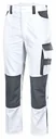 Berufshose EXTREME, weiss-grau, Gr. S