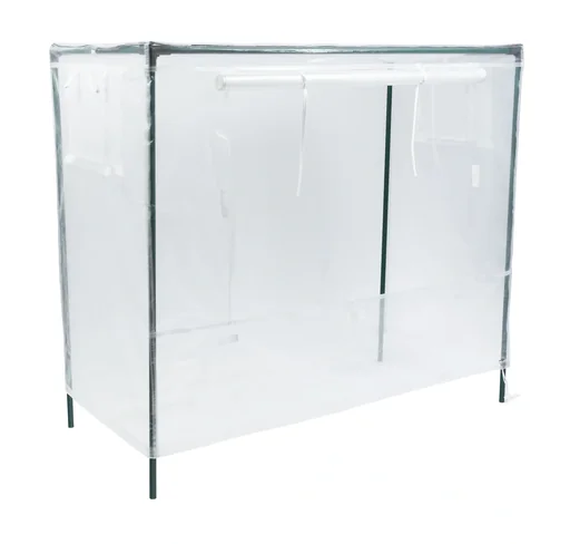 "Hochbeetabdeckung eckig M, 118 x 55 x 105 cm, Anbauhöhe 80-90 cm image"