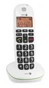 Analoges DECT-Telefon PhoneEasy 100w schwarz mit Telefonbuch bis zu 20 Einträgen