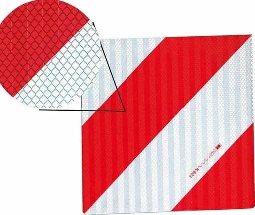 "Warntafel, links-einseitig, aus Stahlblech image"