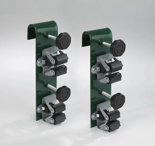 "Gartengeräte Schubkarrenhalterung bis max. 50 mm Schubkarrenrandbreite, LxB 190x50 mm, Gewicht 590 g image"