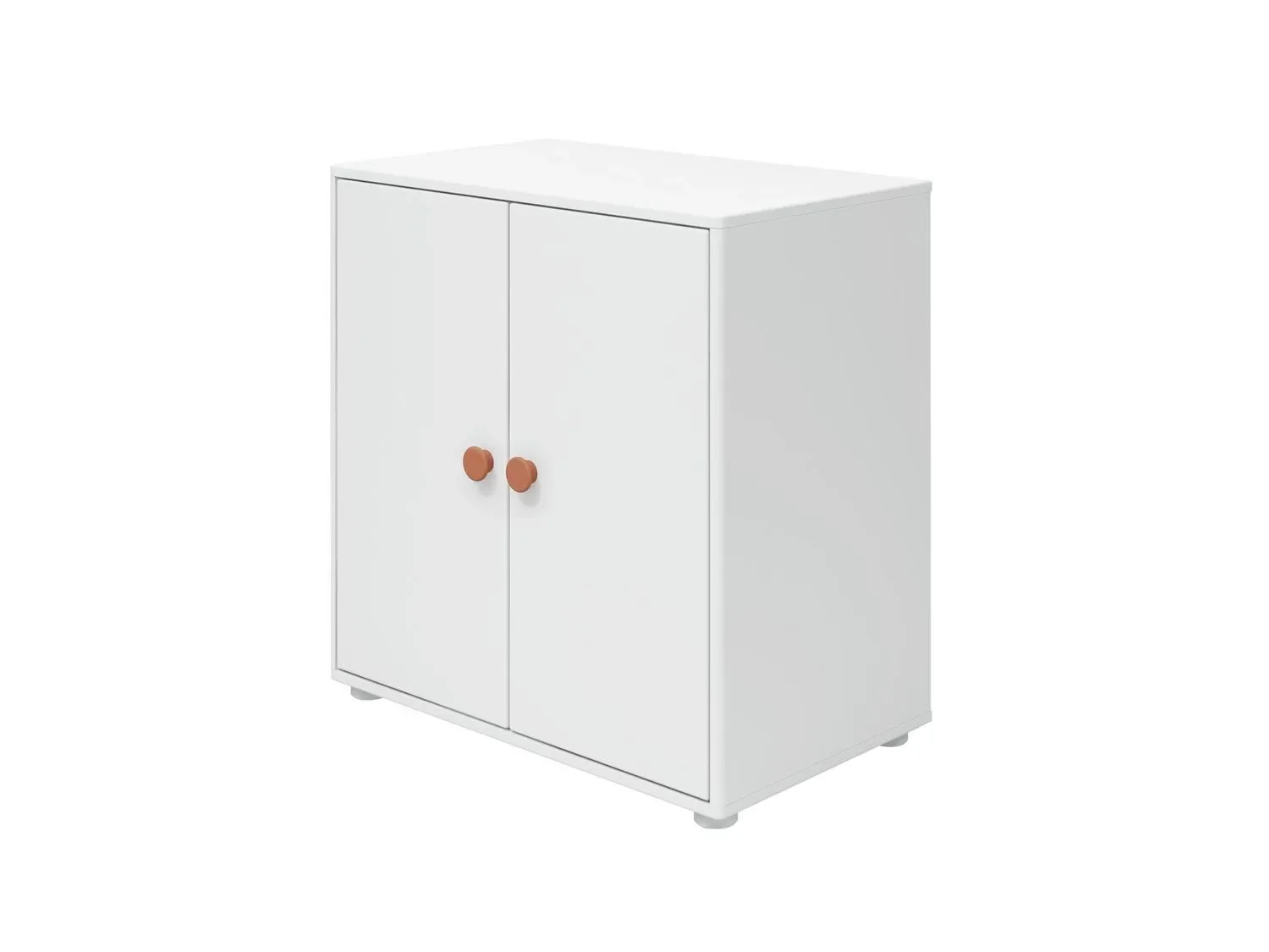 FLEXA Kleiderschrank, Schrankelement - 1 Regalboden, Roomie, Farbe: Weiß/Errröte