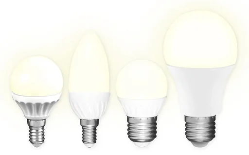 "3er Set LED Lampen - 3 Watt, E27, Tropfenform, warmweiß, 250 lm image"