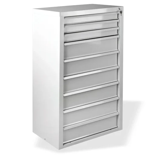 "Schubladenschrank / Werkzeugschrank mammut, 9 Schubladen, RAL 7035 image"