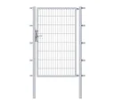 Einzeltor Flexo mit Zubehör, feuerverzinkt/ Breite 200 cm, Höhe 100 cm