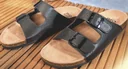 Pantolette, Farbe schwarz, Gr.44